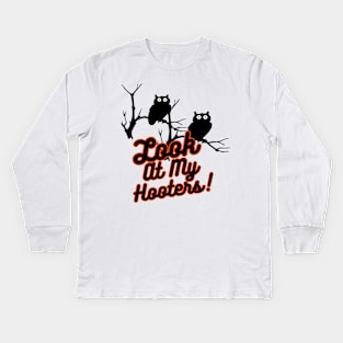 owls owl Kids Long Sleeve T-Shirt